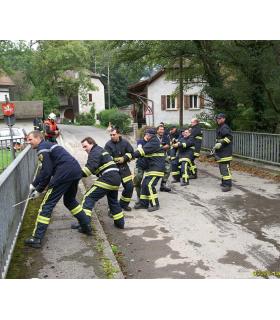 Les sapeurs-pompiers de Vernier tirent à la même corde depuis 200 ans. DR