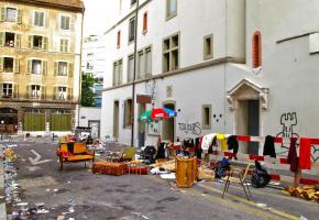 La Ville de Genève ne tolère plus les déchets sauvages. DAVID ROSEMBAUM-KATZMAN 
