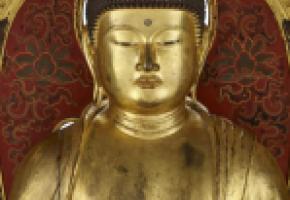 «The Amida Buddha», une œuvre de la collection japonaise du MEG. DR 