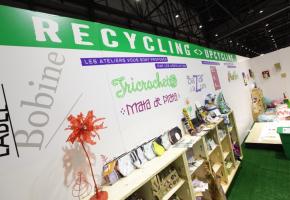 L’atelier «Recycling-Upcycling» pour apprendre les éco-gestes. DR 