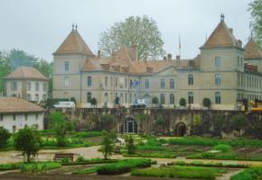  Le château de Prangins et son jardin potager à l'ancienne. DR