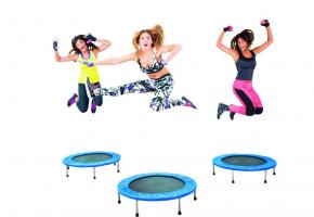 Une musique tonique et un mini-trampoline: le sport peut être ludique! GETTY IMAGES 