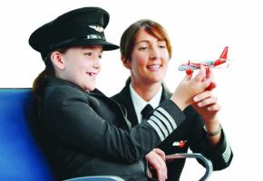 Easyjet espère atteindre 20% de nouveaux pilotes femmes d’ici à 2020. DR