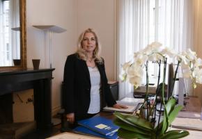 Nathalie Fontanet: une ministre qui sait garder son calme. CHRISTIAN BONZON