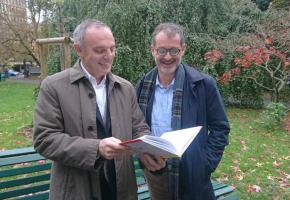 Claude Barbier (à gauche) et Olivier Frutiger en connaissent un rayon sur le «Cé qu’é lainô». MP