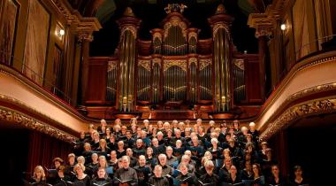 Parmi les 180 choristes qui interpréteront «Les Vêpres», le Chant Sacré de Genève. DR
