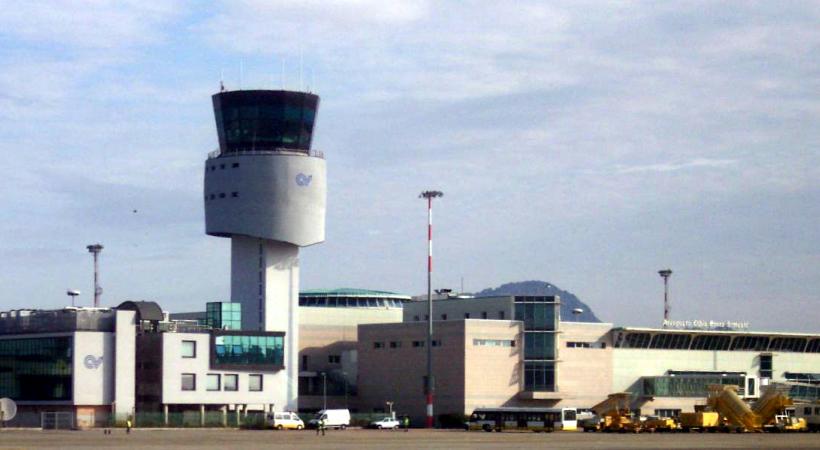 L'aéroport d'Olbia, en Sardaigne. STAHLKOCHER