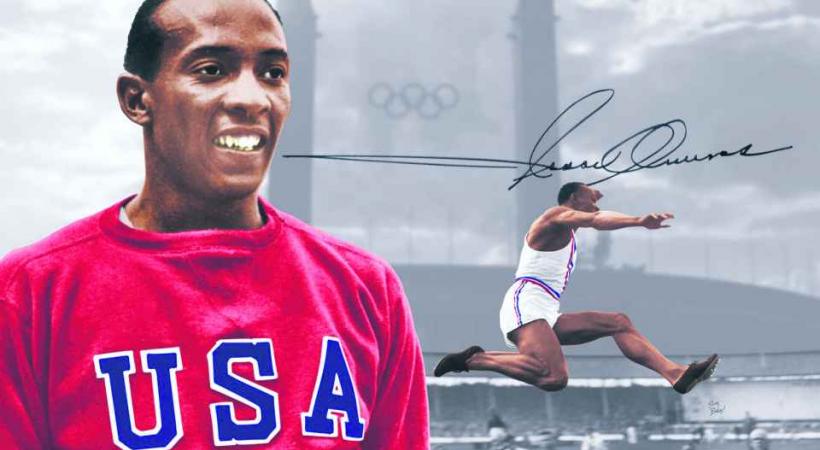 Jesse Owens, la première légende de l'athlétisme.