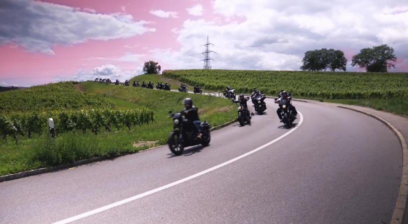 Plus de 300 bikers sillonneront les routes du canton, le samedi 19 juin. DR