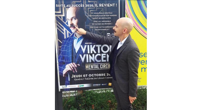 Viktor Vincent se produira le jeudi 7 octobre au Théatre du Léman. DR