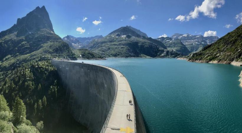 Le barrage d’Emosson, en Valais. La souveraineté énergétique est l’un des moteurs de la survie des nations. FRANCIS HALLER