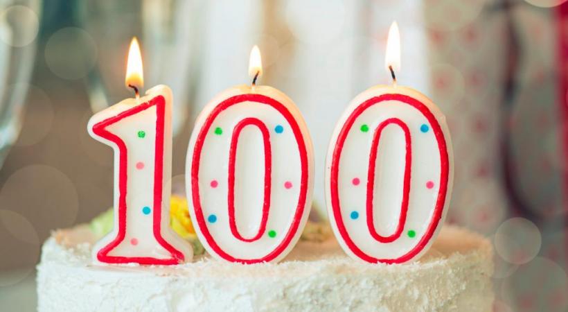En 2020, sur un million de personnes,  1800 soufflaient leur cent bougies. 123RF