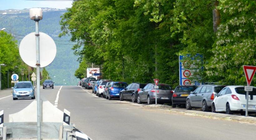 Le Grand Genève passe par le développement des P+R, pour lutter contre le parking sauvage aux frontières. STÉPHANE CHOLLET 