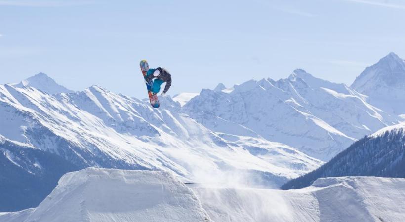 Le plus grand domaine skiable de Suisse. DR 