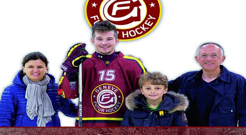 L’association Genève Futur Hockey recherche des familles pour héberger de jeunes as de la rondelle. Une initiative qui prépare autant l’avenir des jeunes joueurs que du club. DR 