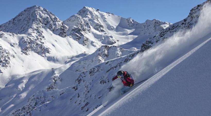 Le plus vaste domaine skiable de Suisse. DR 