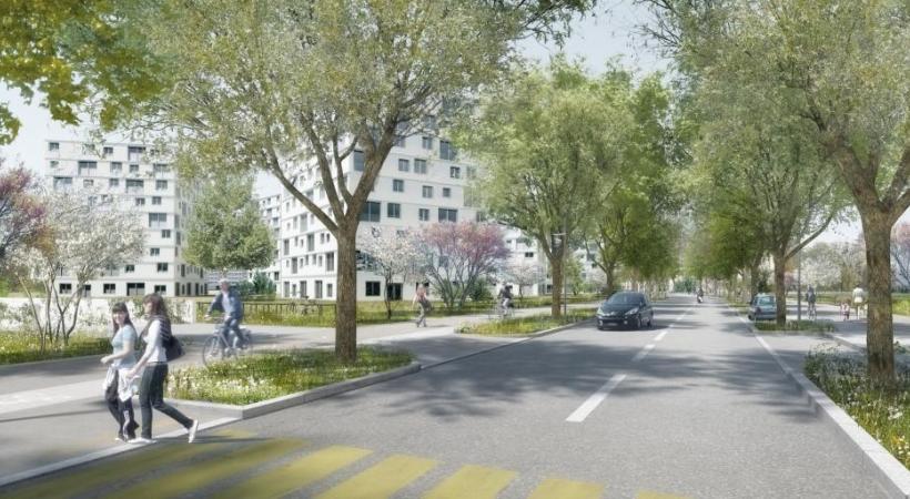 Réhabilitation de la route de Veyrier: un projet à 16 millions dont le crédit a été voté lors du dernier Conseil municipal.  