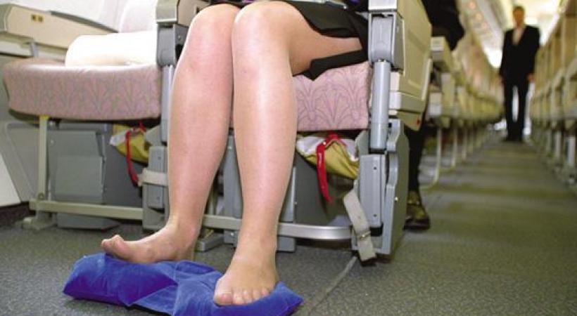 Les femmes sont sujettent aux thromboses lorsqu’elles sont assises  des heures sans bouger.  DR 