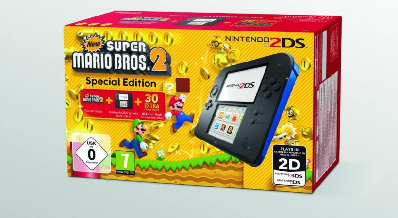 Nintendo 2DS (notre offre ne comporte pas l'édition spéciale combinée avec le jeu). DR