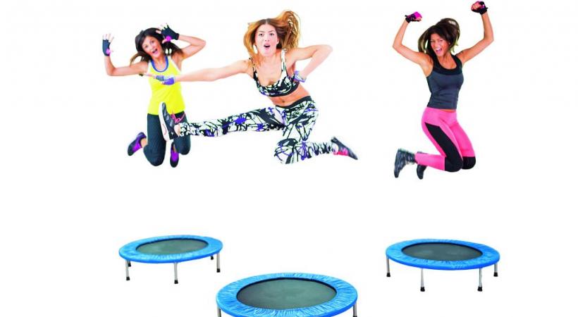 Une musique tonique et un mini-trampoline: le sport peut être ludique! GETTY IMAGES 