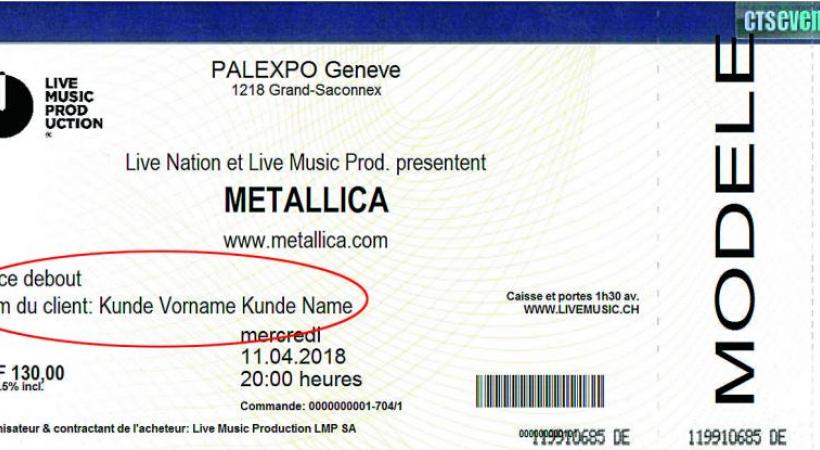 Michael Drieberg, directeur de Live Music Production, prend des mesures drastiques contre le marché noir. JOSEPH CARLUCCI Michael Drieberg (ci-contre), fera figurer nom et prénom de l’acheteur sur les billets du concert de Metallica. DR 