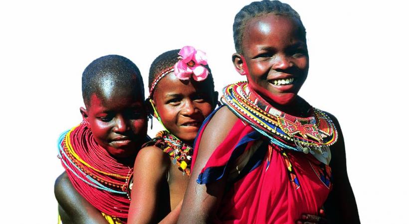 La tribu masaïb est la plus connue du Kenya.