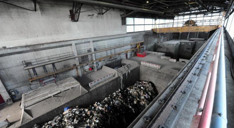 Les mâchefers sont des résidus des déchets incinérés à l’usine des Cheneviers. ETAT DE GENEVE 