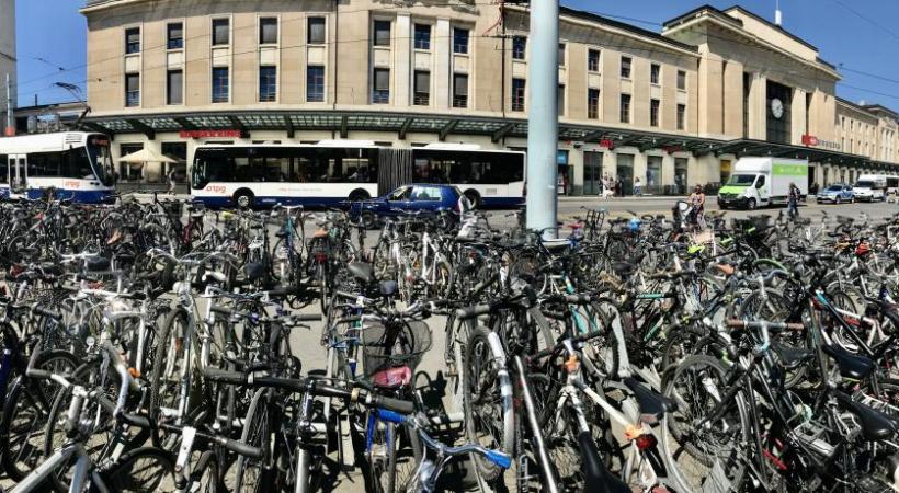 Genève est le deuxième canton suisse en matière de mobilité douce. FRANCIS HALLER 