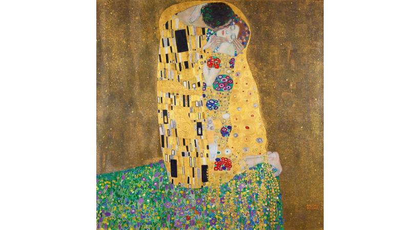  Le «Baiser» de Gustav Klimt. BELVEDERE