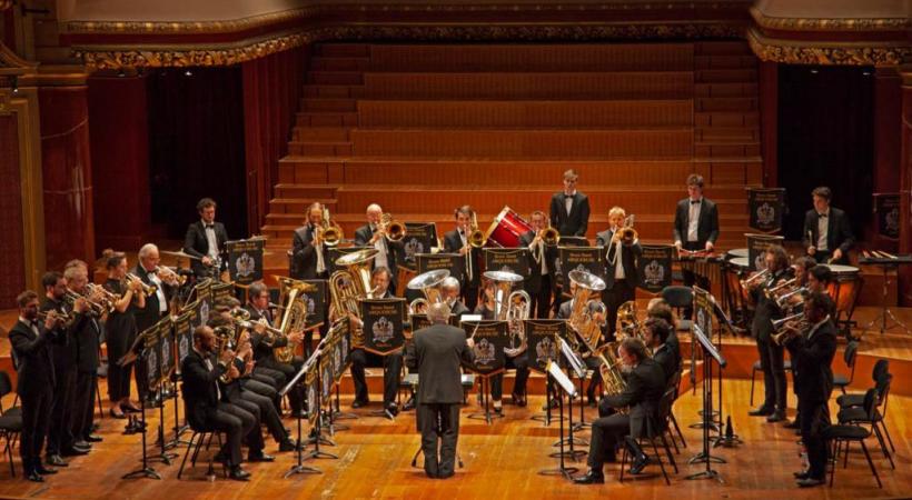 Le Brass Band Arquebuse Genève est constitué de 35 musiciens. DR