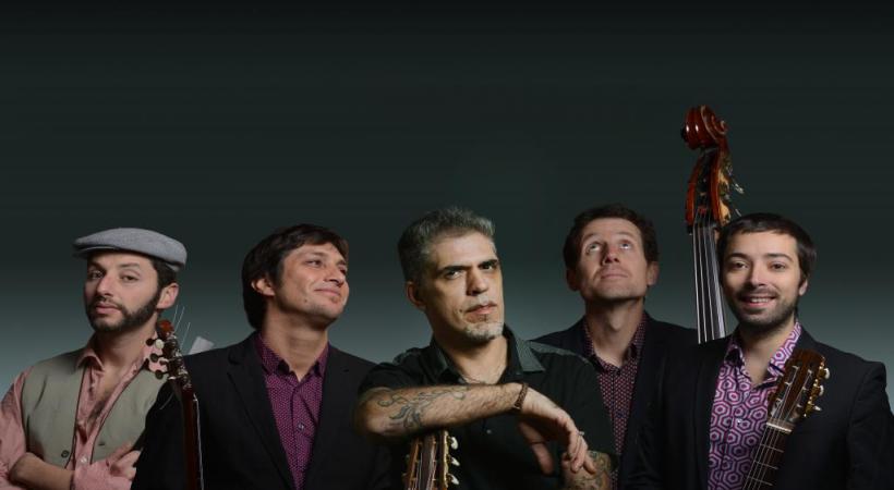 Le jazz manouche du groupe Les Doigts de l’homme fera vibrer Versoix le samedi 3 novembre. DR