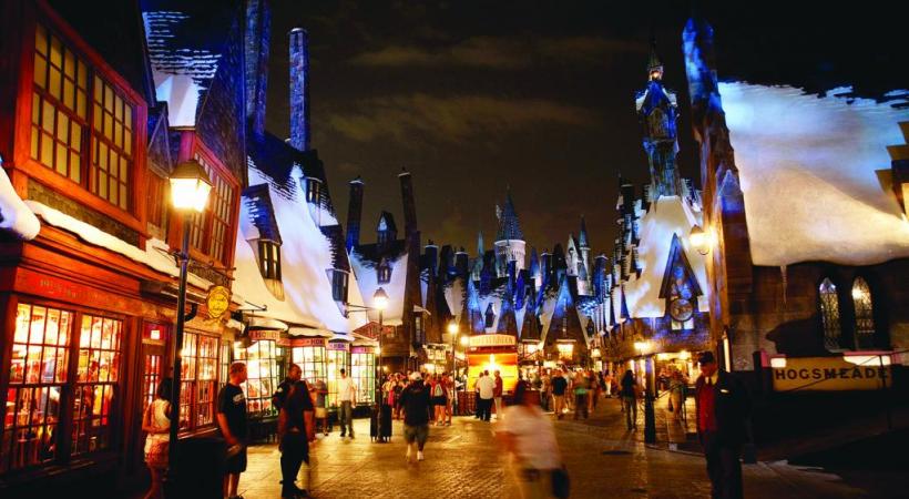 Studios Harry Potter: Poudlard enneigé