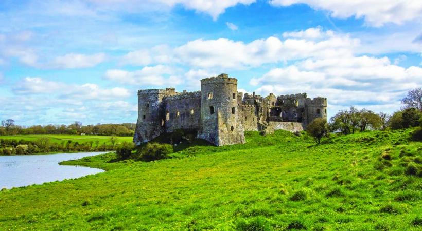 Le château de Carew est situé dans le comté du Pembrokeshire, au sud-ouest. PIXABAY