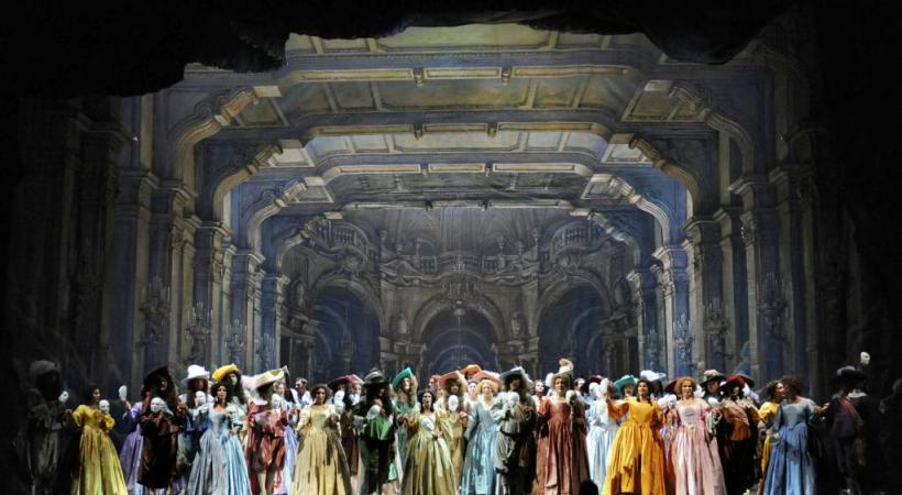 L’opéra de Verdi a été créé au Teatro Apollo de Rome le 17 février 1859. DR