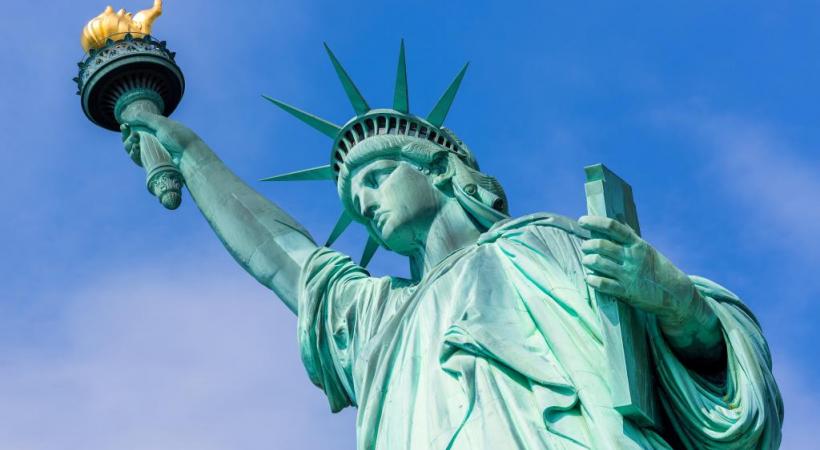 La statue de la Liberté à New York, un des symboles du libéralisme. Certains réclament un retour du projet commun. 123RF/LUCIANO MORTOLA