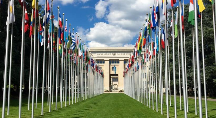 Le siège européen de l’ONU à Genève. En ce début d’année, l’organisation vit une crise de liquidités sans précédent. DR