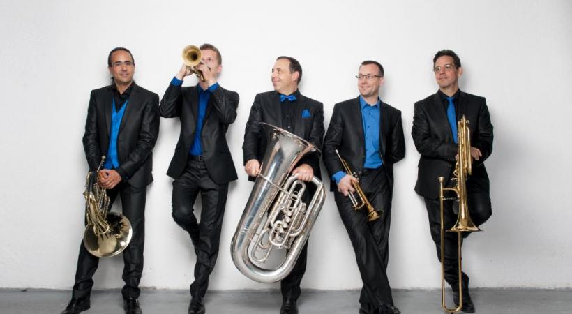 Le Geneva Brass Quintet sera en concert le 3 octobre au Arcoop, à Carouge. BLAISE GLAUSER